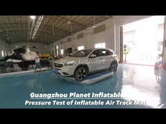 Pista de aire inflable portátil para gimnasia de 3x1x0.1m DWF