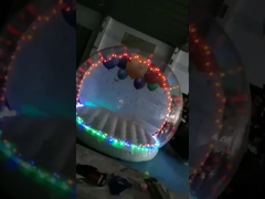 3M 4M Gran Globo de Nieve de Navidad de PVC Globo de Nieve Inflable Photo Booth