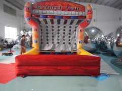 Lona de PVC Plato de 0,55 mm para alquiler de juegos de carnaval inflables / Juego de premios Plinko inflable gigante