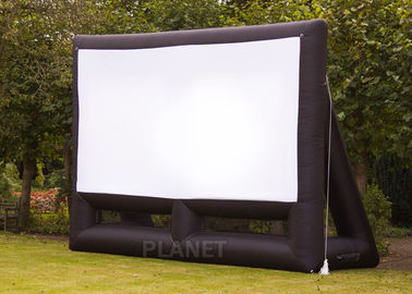 Aduana pantalla inflable del cine de 6 metros ignífuga para los partidos/las bodas