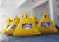 La raza inflable modificada para requisitos particulares Buoys verde/amarillo/el azul lona del PVC de 0,6 milímetros