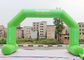 La puntada inflable de encargo verde del arco sujeta la cinta ULTRAVIOLETA/la impresión de Digitaces