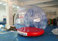 Material claro de tamaño natural del PVC del globo 0.8m m de la nieve del centro comercial para la demostración viva