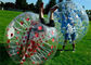 Balón de fútbol de parachoques humano inflable hermético de TPU con la bomba